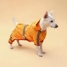 Комбинезон для собак, демисезонный, размер S (ДС 21-23, Ог 31-33, ОШ 23-25 см), жёлтый Комбинезон для собак, демисезонный, размер S (ДС 21-23, Ог 31-33, ОШ 23-25 см), жёлтый