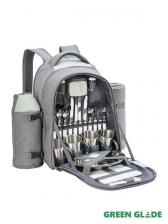 Набор для пикника с посудой на 4 персоны Green Glade Т3174, 35 предметов, термосумка 9 л Набор для пикника с посудой на 4 персоны Green Glade Т3174, 35 предметов, термосумка 9 л