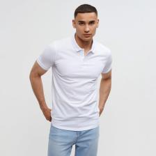 Футболка поло мужская MINAKU REGULAR FIT: белая, р-р 50 Футболка поло мужская MINAKU REGULAR FIT: белая, р-р 50