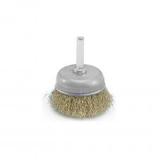 Щетка-крацовка чашка для дрели/шуруповерта это сменная насадка для шлифовальной обработки поверхности. Изготовлена из волнистой стальной проволоки с латунным покрытием 0.3 мм, увеличивающим срок службы. Используется для зачистки поверхностей сложных форм от лакокрасочных покрытий, для удаления ржавчины и других загрязнений перед процессом покраски в щадящем режиме. Щетка-крацовка чашка для дрели/шуруповерта это сменная насадка для шлифовальной обработки поверхности. Изготовлена из волнистой стальной проволоки с латунным покрытием 0.3 мм, увеличивающим срок службы. Используется для зачистки поверхностей сложных форм от лакокрасочных покрытий, для удаления ржавчины и других загрязнений перед процессом покраски в щадящем режиме.