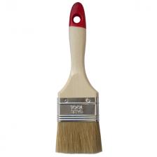 кисть плоская TOOLBERG Эксперт натуральная щетина 63мм, арт.0101125 кисть плоская TOOLBERG Эксперт натуральная щетина 63мм, арт.0101125