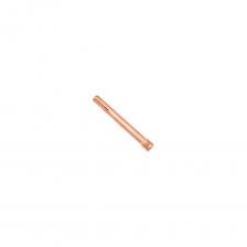 Цанга 1,6 мм TW 17-18-26 (20шт) арт. GS3.18.C1,6 предназначена для передачи тока на неплавящийся сварочный электрод (вольфрамовый пруток) при выполнении аргонодуговой сварки горелкой TIG моделей 17-18-26.Зажимная цанга имеет осевые прорези, с помощью которых фиксируется вольфрамовый электрод в горелке TIG сварки.Цанга крепится к горелке при помощи держателя цанги.Данная цанга подходит к большинству горелок европейских производителей, а также и к горелкам китайского производства. Цанга 1,6 мм TW 17-18-26 (20шт) арт. GS3.18.C1,6 предназначена для передачи тока на неплавящийся сварочный электрод (вольфрамовый пруток) при выполнении аргонодуговой сварки горелкой TIG моделей 17-18-26.Зажимная цанга имеет осевые прорези, с помощью которых фиксируется вольфрамовый электрод в горелке TIG сварки.Цанга крепится к горелке при помощи держателя цанги.Данная цанга подходит к большинству горелок европейских производителей, а также и к горелкам китайского производства.