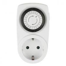 розетка с механическим таймером UNIEL UST-M10 24 часовой график белый розетка с механическим таймером UNIEL UST-M10 24 часовой график белый
