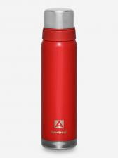 Термос с узким горлом и глухой пробкой, 2 накручивающиеся чашки в комплекте. Молотковая эмаль на корпусе дополнительно защищает термос от сколов и царапин. Объем 0,9 л., Красный Термос с узким горлом и глухой пробкой, 2 накручивающиеся чашки в комплекте. Молотковая эмаль на корпусе дополнительно защищает термос от сколов и царапин. Объем 0,9 л., Красный