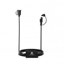 Мотоцикл USB быстрое зарядное устройство SAE к USB адаптеру быстроразъемный штекер водонепроницаемый 36 Вт QC3.0 Быстрая зарядка 3,0 Встроенный смарт-чип Мотоцикл USB быстрое зарядное устройство SAE к USB адаптеру быстроразъемный штекер водонепроницаемый 36 Вт QC3.0 Быстрая зарядка 3,0 Встроенный смарт-чип