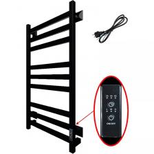 Полотенцесушитель электрический Тругор Пэк сп 21 80x40 с выключателем, черный Полотенцесушитель электрический Тругор Пэк сп 21 80x40 с выключателем, черный