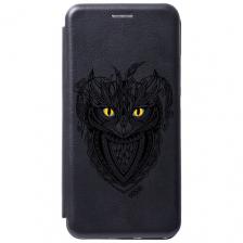 Чехол-книжка Book Art Jack для Samsung Galaxy S20+ с принтом "Grand Owl" черный Чехол-книжка Book Art Jack для Samsung Galaxy S20+ с принтом "Grand Owl" черный