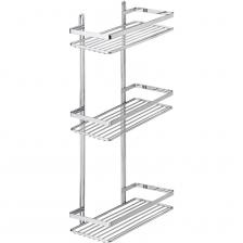Полка прямая Teknotel 3 яруса хром Полка прямая Teknotel 3 яруса хром