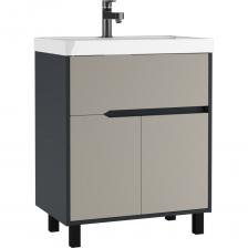 Тумба под раковину 70 Karat Серый тауп В1 Домино - идеальное решение для вашей ванной комнаты. Эта стильная и функциональная тумба под раковину сочетает в себе лаконичный дизайн и высокое качество материалов. Она прекрасно впишется в интерьер, добавляя элегантности и комфорта. Изготавливаясь с учетом современных тенденций, данная тумба станет отличным дополнением вашей мебели для ванной. Благодаря продуманному дизайну и вместительному ящику, она обеспечивает удобное хранение всего необходимого - от средств личной гигиены до полотенец. Вы забудете о беспорядке в ванной и сможете поддерживать порядок с легкостью. Тумба в ванную комнату имеет прочную конструкцию, что гарантирует ее долговечность и износостойкость. Удобен также и монтаж - мы позаботились о том, чтобы процесс установки не занял много времени и усилий. К тому же, развивая идеи функциональности, мы создали тумбочку, которая подарит вам достаточно пространства для умывания и ухода за собой. Эта тумба под умывальник не только практична, но и стильна - ее внешний вид позволит вам создать гармоничное пространство, где приятно проводить время.Умывальник в комплект НЕ ВХОДИТ! Дополнительно необходимо приобрести одну из подходящих раковин: Раковина мебельная Bazis 70, Раковина мебельная "Classica 70", Раковина мебельная "Classic-70", Раковина мебельная "Alba 700" Paola, Раковина мебельная Absolute 70, Раковина мебельная "UNIT 700". Тумба под раковину 70 Karat Серый тауп В1 Домино - идеальное решение для вашей ванной комнаты. Эта стильная и функциональная тумба под раковину сочетает в себе лаконичный дизайн и высокое качество материалов. Она прекрасно впишется в интерьер, добавляя элегантности и комфорта. Изготавливаясь с учетом современных тенденций, данная тумба станет отличным дополнением вашей мебели для ванной. Благодаря продуманному дизайну и вместительному ящику, она обеспечивает удобное хранение всего необходимого - от средств личной гигиены до полотенец. Вы забудете о беспорядке в ванной и сможете поддерживать порядок с легкостью. Тумба в ванную комнату имеет прочную конструкцию, что гарантирует ее долговечность и износостойкость. Удобен также и монтаж - мы позаботились о том, чтобы процесс установки не занял много времени и усилий. К тому же, развивая идеи функциональности, мы создали тумбочку, которая подарит вам достаточно пространства для умывания и ухода за собой. Эта тумба под умывальник не только практична, но и стильна - ее внешний вид позволит вам создать гармоничное пространство, где приятно проводить время.Умывальник в комплект НЕ ВХОДИТ! Дополнительно необходимо приобрести одну из подходящих раковин: Раковина мебельная Bazis 70, Раковина мебельная "Classica 70", Раковина мебельная "Classic-70", Раковина мебельная "Alba 700" Paola, Раковина мебельная Absolute 70, Раковина мебельная "UNIT 700".