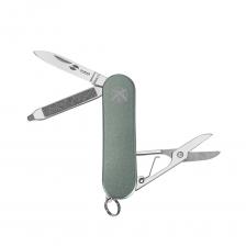 Нож перочинный Stinger 62 мм, 4 функции, рукоять алюминий, зеленый Нож перочинный Stinger 62 мм, 4 функции, рукоять алюминий, зеленый