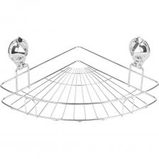 Навесные полки для ванной являются признанной классикой оформления ванных комнат. Они позволяют максимально просто и функционально оптимизировать пространство, разместить под рукой все необходимые ванные принадлежности. Металлические полки SAKURA для ванной комнаты выполнены из стали и имеют стойкое гальваническое покрытие. Аксессуары прошли специальную антикоррозийную обработку, что позволяет использовать их даже в условиях повышенной влажности.Вакуумная присоска Air-Lock обеспечивает надежное крепление аксессуаров и не требует сверления. Отлично подходит для гладких и непористых поверхностей. Аксессуары отличаются предельной простотой монтажа, при необходимости их можно перевесить с места на место.Тщательно очистите и обезжирьте силиконовую присоску и поверхность, на которую она будет устанавливаться. Поверхность должна быть гладкая и непористая, иначе присоска не будет держаться. Крепко прижмите присоску к поверхности и поднимите фиксатор вверх до упора, При перевешивании изделия, присоску можно промыть прохладной водой и высушить. Рекомендуется снимать и обезжиривать присоску раз в 3 месяца. Навесные полки для ванной являются признанной классикой оформления ванных комнат. Они позволяют максимально просто и функционально оптимизировать пространство, разместить под рукой все необходимые ванные принадлежности. Металлические полки SAKURA для ванной комнаты выполнены из стали и имеют стойкое гальваническое покрытие. Аксессуары прошли специальную антикоррозийную обработку, что позволяет использовать их даже в условиях повышенной влажности.Вакуумная присоска Air-Lock обеспечивает надежное крепление аксессуаров и не требует сверления. Отлично подходит для гладких и непористых поверхностей. Аксессуары отличаются предельной простотой монтажа, при необходимости их можно перевесить с места на место.Тщательно очистите и обезжирьте силиконовую присоску и поверхность, на которую она будет устанавливаться. Поверхность должна быть гладкая и непористая, иначе присоска не будет держаться. Крепко прижмите присоску к поверхности и поднимите фиксатор вверх до упора, При перевешивании изделия, присоску можно промыть прохладной водой и высушить. Рекомендуется снимать и обезжиривать присоску раз в 3 месяца.