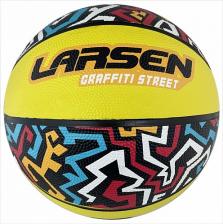 Мяч баскетбольный Larsen RB7 Graffiti Street Multycolor Мяч баскетбольный Larsen RB7 Graffiti Street Multycolor