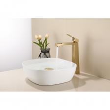 Смеситель для раковины Hansen (Хансен) HL11095-D Матовое золото Смеситель для раковины Hansen (Хансен) HL11095-D Матовое золото