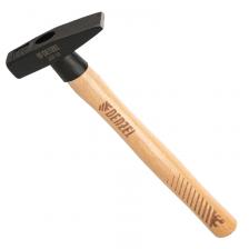 Слесарные молотки Молоток слесарный Denzel 10426, 200 г, кованый квадратный боек, буковая рукоятка Слесарные молотки Молоток слесарный Denzel 10426, 200 г, кованый квадратный боек, буковая рукоятка