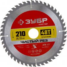 Диск пильный по дереву Чистый рез (210x30 мм; 48Т) Зубр 36914-210-30-48_z01 Диск пильный по дереву Чистый рез (210x30 мм; 48Т) Зубр 36914-210-30-48_z01