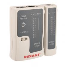 Rexant 12-1006 Тестер кабеля RJ-45+RJ-11 468 Rexant 12-1006 Тестер кабеля RJ-45+RJ-11 468