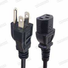 Удлинительный кабель питания US NEMA 5-15P, 3 контакта к IEC320 C13, 18AWG, сертифицирован UL, Япония, Канада, Бразилия (3*0,824) Удлинительный кабель питания US NEMA 5-15P, 3 контакта к IEC320 C13, 18AWG, сертифицирован UL, Япония, Канада, Бразилия (3*0,824)