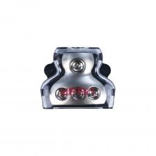 Высококачественные распределители УЛЬТИМАТУМ обеспечивают качественный и надежный контакт цепей электропитания. Защитная крышка из акрила предотвращает от короткого замыкания и воздействия окружающей среды. Низкое переходное сопротивление. Мощные терминалы с надежными винтовыми зажимами. Дополнительные характеристики: Вход, сечение кабеля: Ga0Ga, 4Ga; Выход, сечение кабеля: Ga4Ga, 8Ga; Тип предохранителя: Без предохранителя; Полярность дистрибьютора питания: Минусовая, отрицательная (-); Тип терминала дистрибьютора: Прижимной; Материал проводника дистрибьютора: Никелированный цинковый сплав. Высококачественные распределители УЛЬТИМАТУМ обеспечивают качественный и надежный контакт цепей электропитания. Защитная крышка из акрила предотвращает от короткого замыкания и воздействия окружающей среды. Низкое переходное сопротивление. Мощные терминалы с надежными винтовыми зажимами. Дополнительные характеристики: Вход, сечение кабеля: Ga0Ga, 4Ga; Выход, сечение кабеля: Ga4Ga, 8Ga; Тип предохранителя: Без предохранителя; Полярность дистрибьютора питания: Минусовая, отрицательная (-); Тип терминала дистрибьютора: Прижимной; Материал проводника дистрибьютора: Никелированный цинковый сплав.