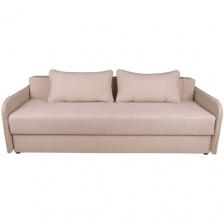 Диван еврокнижка «Компакт Плюс», светло-бежевый велюр, 203*82*50 см, с подлокотниками для гостиной Диван еврокнижка «Компакт Плюс», светло-бежевый велюр, 203*82*50 см, с подлокотниками для гостиной