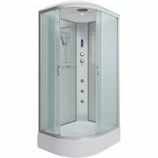 Душевая кабина Niagara Classic 100х90 хром стекло матовое с гидромассажем Душевая кабина Niagara Classic 100х90 хром стекло матовое с гидромассажем