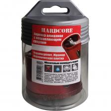 Алмазная коронка по керамограниту и мрамору Коронка алмазная по керамограниту и мрамору с направляющим сверлом 16 мм Hardcore 154016 Алмазная коронка по керамограниту и мрамору Коронка алмазная по керамограниту и мрамору с направляющим сверлом 16 мм Hardcore 154016