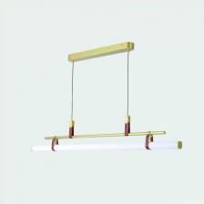 Подвесной светодиодный светильник iLedex Zoom 9498P-46W-3000K GL-BR-WH Подвесной светодиодный светильник iLedex Zoom 9498P-46W-3000K GL-BR-WH