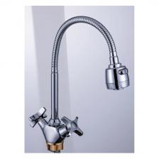 Смеситель для кухни с гибким изливом Potato (Потато) P58312 хром Смеситель для кухни с гибким изливом Potato (Потато) P58312 хром