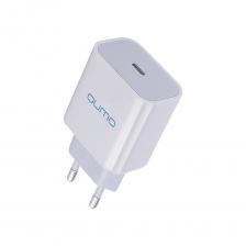 Сетевое зарядное устройство QUMO Energy light Charger 0051 PD, 20W, 1USB, Type-C, белый 32845 выполнено в прочном корпусе и предназначено для надежной зарядки мобильных устройств (планшетов и смартфонов). В данном устройстве использованы современные чипсеты, которые контролируют все параметры зарядки, заряжаемое устройство защищено от скачков силы тока или напряжения, при этом обеспечивают минимальный размер корпуса зарядного устройства. Выход 1 - Type-C 5-12В 5V3A, 9V2.22A, 12V1.67A до 20 Вт. Сетевое зарядное устройство QUMO Energy light Charger 0051 PD, 20W, 1USB, Type-C, белый 32845 выполнено в прочном корпусе и предназначено для надежной зарядки мобильных устройств (планшетов и смартфонов). В данном устройстве использованы современные чипсеты, которые контролируют все параметры зарядки, заряжаемое устройство защищено от скачков силы тока или напряжения, при этом обеспечивают минимальный размер корпуса зарядного устройства. Выход 1 - Type-C 5-12В 5V3A, 9V2.22A, 12V1.67A до 20 Вт.