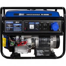 Электрогенератор бензиновый RUCELF PE-8000BE, ручки+колеса, электрический стартер с аккумулятором, медь, 6КВт, силовой разъем КА-00010630 Электрогенератор бензиновый RUCELF PE-8000BE, ручки+колеса, электрический стартер с аккумулятором, медь, 6КВт, силовой разъем КА-00010630