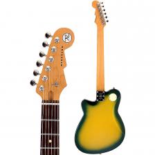 Электрогитара Reverend Charger HB с накладкой из палисандра Citradelic Sunset Электрогитара Reverend Charger HB с накладкой из палисандра Citradelic Sunset