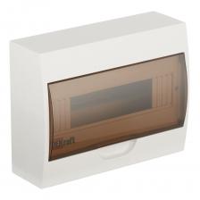 Щит распределительный навесной Dekraft ЩРН-П-12 пластиковый IP41 200х250х100 мм 12 модулей Щит распределительный навесной Dekraft ЩРН-П-12 пластиковый IP41 200х250х100 мм 12 модулей