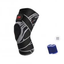 Наколенники LINING, черно-серые + напульсник черный Наколенники LINING, черно-серые + напульсник черный