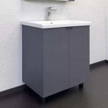 Тумба с раковиной Comforty Лима 70 антрацит Тумба с раковиной Comforty Лима 70 антрацит