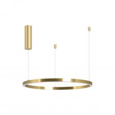 Подвесной светодиодный светильник мощностью 42 Вт с дневным белым цветом свечения (4000 К) предназначен для основного и декоративного освещения в жилых, коммерческих, офисных и других помещениях. Светильник в современном стиле хай-тек с широким углом излучения 120° и световым потоком 2500 лм будет оригинально смотреться в разных интерьерах. Максимальная длина подвеса 1200 мм, длину можно регулировать. Подключение светильника осуществляется с помощью встроенного драйвера напрямую к сети переменного тока 230 В. Индекс CRI>90 отвечает за отличное восприятие и передачу цветов. Пульсация менее 5% обеспечивает комфортное освещение без мерцания. Алюминиевый корпус светильника выполнен в форме круга с диаметром 800 мм в белом цвете, а матовый экран из силикона создает равномерное свечение без слепящего эффекта и видимости точек от светодиодов. Пылевлагозащита на уровне IP20 позволяет применять модель внутри помещений, где нет контакта с водой или другими жидкостями. Комбинации из двух или трех светильников серии CONGO разного диаметра эффектно будут смотреться в зонах лобби гостиниц, вестибюлях театров или торговых центрах. Подвесной светодиодный светильник мощностью 42 Вт с дневным белым цветом свечения (4000 К) предназначен для основного и декоративного освещения в жилых, коммерческих, офисных и других помещениях. Светильник в современном стиле хай-тек с широким углом излучения 120° и световым потоком 2500 лм будет оригинально смотреться в разных интерьерах. Максимальная длина подвеса 1200 мм, длину можно регулировать. Подключение светильника осуществляется с помощью встроенного драйвера напрямую к сети переменного тока 230 В. Индекс CRI>90 отвечает за отличное восприятие и передачу цветов. Пульсация менее 5% обеспечивает комфортное освещение без мерцания. Алюминиевый корпус светильника выполнен в форме круга с диаметром 800 мм в белом цвете, а матовый экран из силикона создает равномерное свечение без слепящего эффекта и видимости точек от светодиодов. Пылевлагозащита на уровне IP20 позволяет применять модель внутри помещений, где нет контакта с водой или другими жидкостями. Комбинации из двух или трех светильников серии CONGO разного диаметра эффектно будут смотреться в зонах лобби гостиниц, вестибюлях театров или торговых центрах.