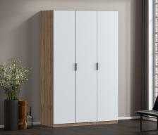 Шкаф трехдверный Макс 1500 мм, вариант №3 (ЛДСП, корпус дуб вотан) Шкаф трехдверный Макс 1500 мм, вариант №3 (ЛДСП, корпус дуб вотан)