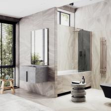 Стеклянные шторки для ванны - это выбор тех, кто заботится о своем здоровье и комфорте. Они защищают от вредных бактерий и грибков, которые могут находиться в воде. Это идеальное решение для тех, кто ценит стиль и функциональность. Стеклянная перегородка для ванны выполнена из высококачественного закаленного стекла толщиной 6 мм, которое не только отличается прочностью, долговечностью и устойчивостью к внешним воздействиям, но и обеспечивает надежную защиту от брызг воды. Ширма для ванны легко устанавливается и удобна в использовании благодаря алюминиевому профилю и поворотному механизму. Вы можете выбрать наиболее подходящий под ваш дизайн вариант сочетания цветов шторки и профиля. Стеклянная шторка на ванну обладает привлекательным внешним видом и может стать ярким акцентом в интерьере. Ее прозрачность и блеск позволяют создать эффект легкости, ощущение чистоты и порядка в ванной комнате, а также подчеркивает стиль и изысканность. Монтаж осуществляется с помощью алюминиевого профиля, что обеспечивает надежность крепления и безопасность использования стеклянной перегородки для ванной. Также, шторка оснащена специальным уплотнителем, который предотвращает попадание воды на пол ванной комнаты, а также поворотным механизмом, что облегчает уход за сантехникой и делает использование ширмы максимально комфортным. Стеклянные шторки для ванны - это выбор тех, кто заботится о своем здоровье и комфорте. Они защищают от вредных бактерий и грибков, которые могут находиться в воде. Это идеальное решение для тех, кто ценит стиль и функциональность. Стеклянная перегородка для ванны выполнена из высококачественного закаленного стекла толщиной 6 мм, которое не только отличается прочностью, долговечностью и устойчивостью к внешним воздействиям, но и обеспечивает надежную защиту от брызг воды. Ширма для ванны легко устанавливается и удобна в использовании благодаря алюминиевому профилю и поворотному механизму. Вы можете выбрать наиболее подходящий под ваш дизайн вариант сочетания цветов шторки и профиля. Стеклянная шторка на ванну обладает привлекательным внешним видом и может стать ярким акцентом в интерьере. Ее прозрачность и блеск позволяют создать эффект легкости, ощущение чистоты и порядка в ванной комнате, а также подчеркивает стиль и изысканность. Монтаж осуществляется с помощью алюминиевого профиля, что обеспечивает надежность крепления и безопасность использования стеклянной перегородки для ванной. Также, шторка оснащена специальным уплотнителем, который предотвращает попадание воды на пол ванной комнаты, а также поворотным механизмом, что облегчает уход за сантехникой и делает использование ширмы максимально комфортным.