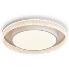 Потолочный светильник Freya Galla FR6243CL-L109W: мощь и элегантность в одном флаконе. Преобразите пространство с помощью потолочного светильника Freya Galla. Эта модель сочетает в себе лаконичный современный дизайн и передовые светодиодные технологии, создавая идеальное освещение для вашего дома или бизнеса. Интеллектуальный свет: Вам не нужно выбирать между уютом и продуктивностью. Благодаря широкому диапазону цветовой температуры (от теплых 3000K до холодных 7000K) вы можете легко настроить освещение под любую задачу — от расслабляющего отдыха до напряженной работы. Невероятная яркость: Световой поток в 8200 люмен гарантирует, что даже самое просторное помещение будет залито ярким и равномерным светом без темных углов. Экономия и долговечность: При мощности 109 Вт светильник выдает яркость, сопоставимую со старыми аналогами на 500+ Вт. Это прямая экономия на электроэнергии и замена лампам, которая прослужит долгие годы. Стиль и универсальность: Классический белый цвет и строгий круглый дизайн диаметром 500 мм делают эту модель универсальным решением для любого стиля интерьера — от минимализма до скандинавского. Комфорт для глаз: Широкий угол рассеивания (180°) и высокий индекс цветопередачи (Ra 80) обеспечивают естественную передачу цветов и отсутствие резких теней, что снижает нагрузку на зрение. Потолочный светильник Freya Galla FR6243CL-L109W: мощь и элегантность в одном флаконе. Преобразите пространство с помощью потолочного светильника Freya Galla. Эта модель сочетает в себе лаконичный современный дизайн и передовые светодиодные технологии, создавая идеальное освещение для вашего дома или бизнеса. Интеллектуальный свет: Вам не нужно выбирать между уютом и продуктивностью. Благодаря широкому диапазону цветовой температуры (от теплых 3000K до холодных 7000K) вы можете легко настроить освещение под любую задачу — от расслабляющего отдыха до напряженной работы. Невероятная яркость: Световой поток в 8200 люмен гарантирует, что даже самое просторное помещение будет залито ярким и равномерным светом без темных углов. Экономия и долговечность: При мощности 109 Вт светильник выдает яркость, сопоставимую со старыми аналогами на 500+ Вт. Это прямая экономия на электроэнергии и замена лампам, которая прослужит долгие годы. Стиль и универсальность: Классический белый цвет и строгий круглый дизайн диаметром 500 мм делают эту модель универсальным решением для любого стиля интерьера — от минимализма до скандинавского. Комфорт для глаз: Широкий угол рассеивания (180°) и высокий индекс цветопередачи (Ra 80) обеспечивают естественную передачу цветов и отсутствие резких теней, что снижает нагрузку на зрение.