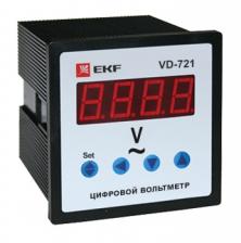 EKF VD-721 Вольтметр цифровой на панель (72х72) однофазный vd-721 1 шт EKF VD-721 Вольтметр цифровой на панель (72х72) однофазный vd-721 1 шт