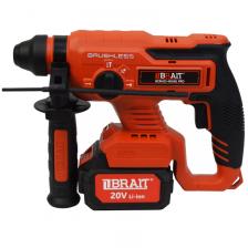Аккумуляторные перфораторы Перфоратор аккумуляторный Brait BCRH22-4DUBL PRO 21.01.253.087, АКБ 2*4Аh, З/У 2.4А, 0-4600 уд/мин Аккумуляторные перфораторы Перфоратор аккумуляторный Brait BCRH22-4DUBL PRO 21.01.253.087, АКБ 2*4Аh, З/У 2.4А, 0-4600 уд/мин
