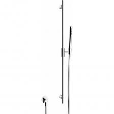 Душевой гарнитур Gessi Anello штанга, ручная лейка с защитой от известкового налёта, шланг 1500 мм, шланговое подсоединение, цвет хром 63482.031 Душевой гарнитур Gessi Anello штанга, ручная лейка с защитой от известкового налёта, шланг 1500 мм, шланговое подсоединение, цвет хром 63482.031