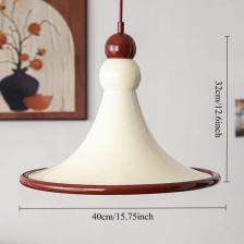 Подвесной светильник Winfordo французский ретро черный красный Подвесной светильник Winfordo французский ретро черный красный