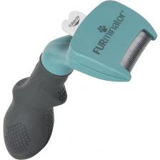 Инструмент для удаления линьки для кошек размера S короткошерстных - Щетка для маленьких кошек Furminator Инструмент для удаления линьки для кошек размера S короткошерстных - Щетка для маленьких кошек Furminator