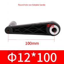 1 шт., черная круглая/квадратная установка отверстия, нескладная вращающаяся рукоятка, длина 63-160 мм для токарных и фрезерных станков 1 шт., черная круглая/квадратная установка отверстия, нескладная вращающаяся рукоятка, длина 63-160 мм для токарных и фрезерных станков