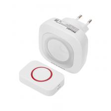 Rexant 73-0090 Беспроводной дверной звонок в розетку 36 мелодий 150м IP44 1 шт Rexant 73-0090 Беспроводной дверной звонок в розетку 36 мелодий 150м IP44 1 шт