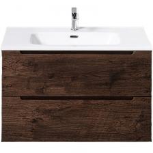 Тумба с раковиной Belbagno Etna 80 темное дерево Тумба с раковиной Belbagno Etna 80 темное дерево