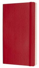 Блокнот Moleskine CLASSIC SOFT QP616F2 Large 130х210мм 192стр. линейка мягкая обложка красный Блокнот Moleskine CLASSIC SOFT QP616F2 Large 130х210мм 192стр. линейка мягкая обложка красный