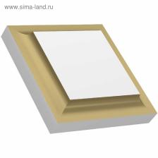 Квадрат экошпон Белое дерево / патина золото, 85х24х85 Квадрат экошпон Белое дерево / патина золото, 85х24х85