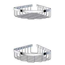 Полка AM.PM Sense L A7452200 угловая, хром, 2 шт. Полка AM.PM Sense L A7452200 угловая, хром, 2 шт.