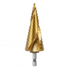 Ступенчатое сверло по металлу Deli DH-JTZ032-E1– профессиональный инструмент для сверления отверстий диаметром от 4 до 32 мм в металлических заготовках. Изготовлено из качественной быстрорежущей стали HSS 4341, что обеспечивает надежность и долгий срок службы. Основные характеристики: Полный диапазон ступеней: 4, 6, 8, 10, 12, 14, 16, 18, 20, 22, 24, 26, 28, 30, 32 мм Материал: быстрорежущая сталь HSS 4341 Шестигранный хвостовик 1/4" HEX для надежной фиксации Спиральная канавка для эффективного отвода стружки Антикоррозийное покрытие Преимущества: 15 рабочих диаметров в одном инструменте Высокая износостойкость и прочность Чистые и точные отверстия без заусенцев Универсальность для различных видов металла Удобство использования и экономия времени Применение: Монтаж металлоконструкций Работа с листовым металлом Установка крепежных элементов Авторемонтные работы Производственные задачи Ступенчатое сверло по металлу Deli DH-JTZ032-E1– профессиональный инструмент для сверления отверстий диаметром от 4 до 32 мм в металлических заготовках. Изготовлено из качественной быстрорежущей стали HSS 4341, что обеспечивает надежность и долгий срок службы. Основные характеристики: Полный диапазон ступеней: 4, 6, 8, 10, 12, 14, 16, 18, 20, 22, 24, 26, 28, 30, 32 мм Материал: быстрорежущая сталь HSS 4341 Шестигранный хвостовик 1/4" HEX для надежной фиксации Спиральная канавка для эффективного отвода стружки Антикоррозийное покрытие Преимущества: 15 рабочих диаметров в одном инструменте Высокая износостойкость и прочность Чистые и точные отверстия без заусенцев Универсальность для различных видов металла Удобство использования и экономия времени Применение: Монтаж металлоконструкций Работа с листовым металлом Установка крепежных элементов Авторемонтные работы Производственные задачи