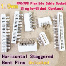 Односторонние разъемы FFC/FPC 1.0 мм Односторонние разъемы FFC/FPC 1.0 мм